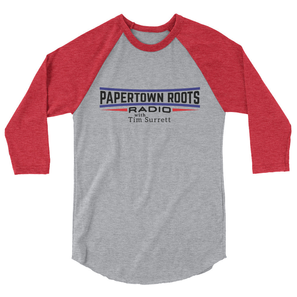 3/4 sleeve raglan shirt – Papertown Roots Radio